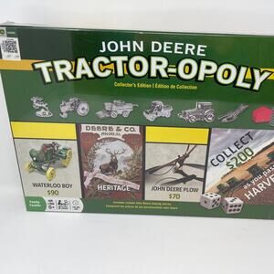 John Deere Tractor-opoly Board Game
